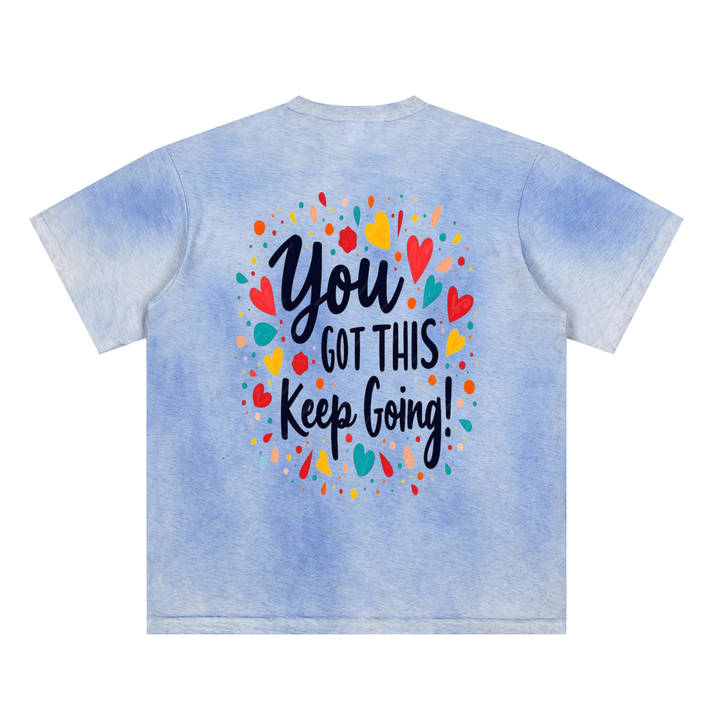 Sun Fade Hand-Painted T-Shirt