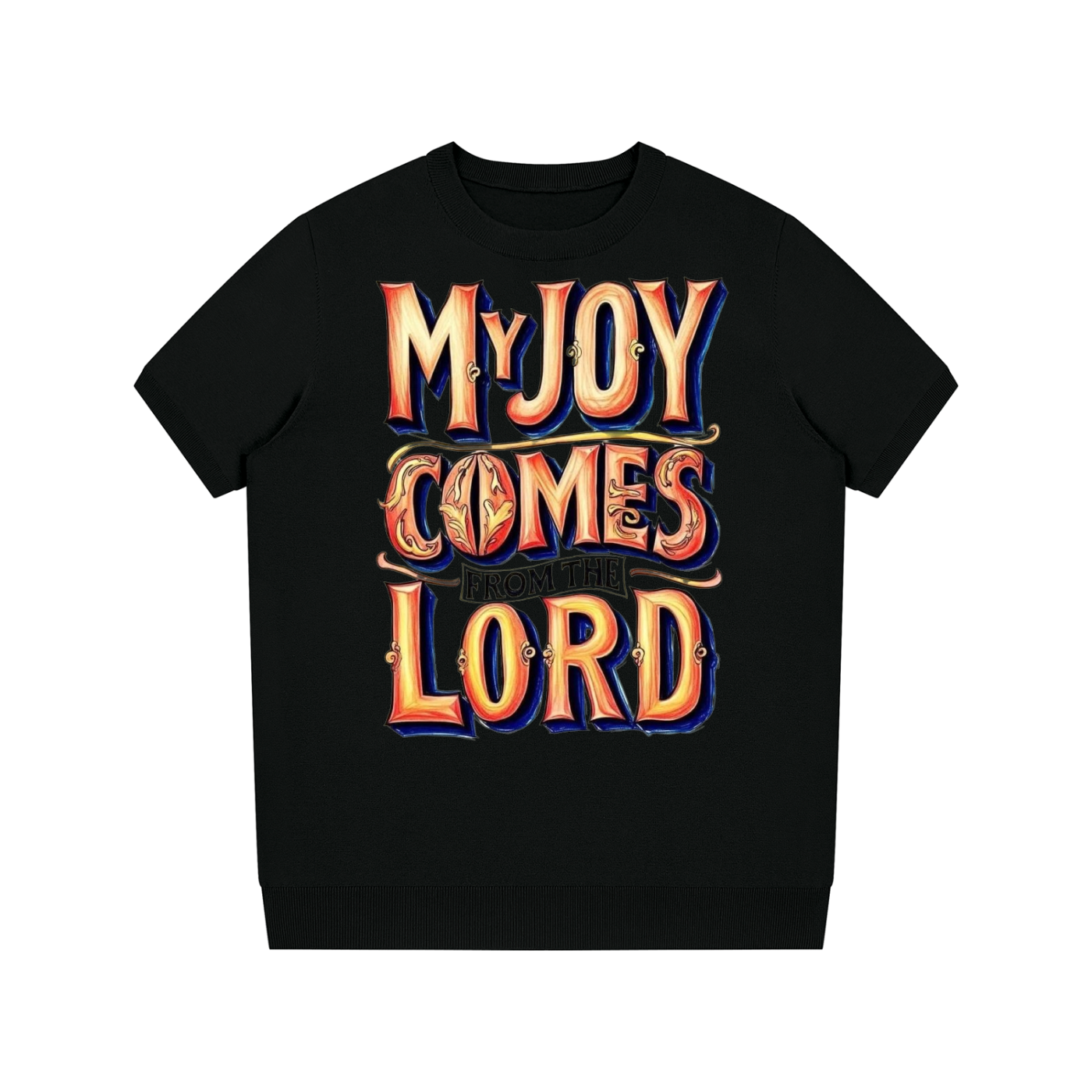 Unisex Crewneck Knit T-Shirt