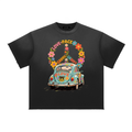 Sun Fade Raw Edge T-Shirt