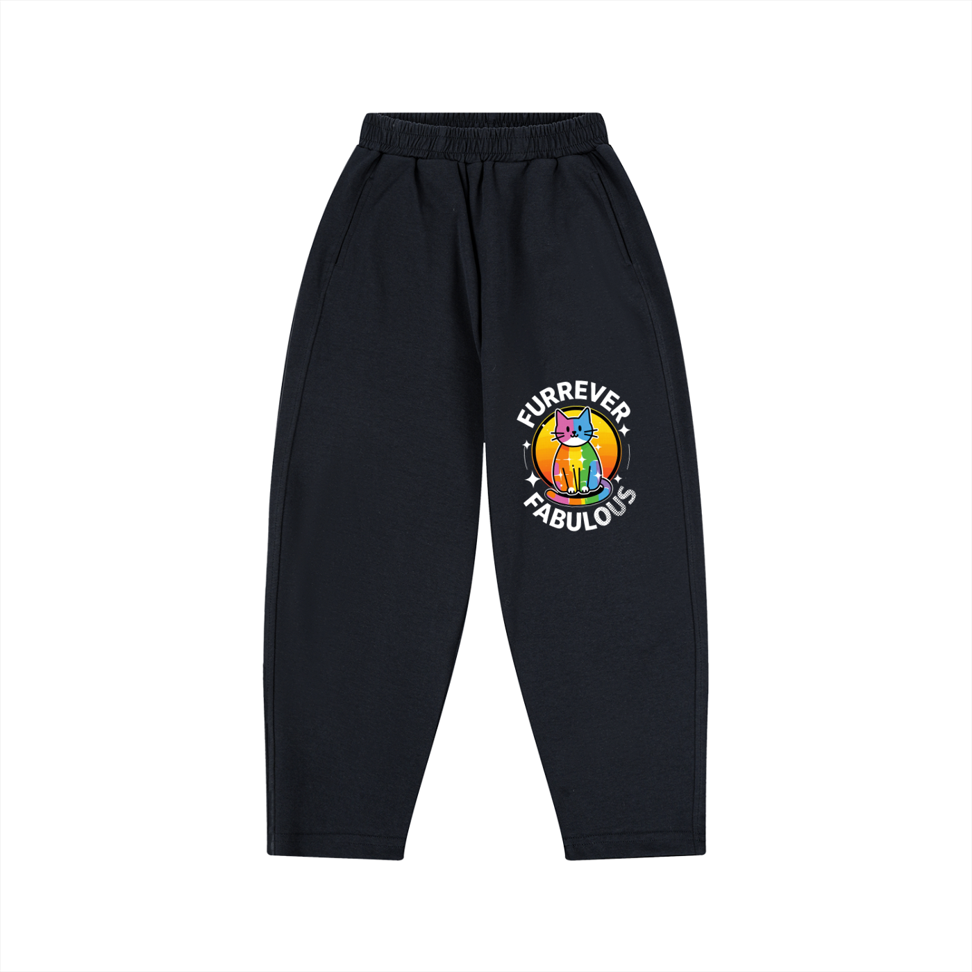Kid's Loose Wide Leg Sweatpants