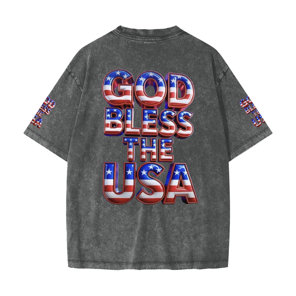Heavyweight Snow Washed T-Shirt
