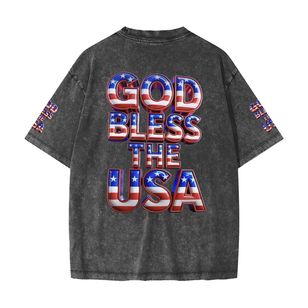 Heavyweight Snow Washed T-Shirt