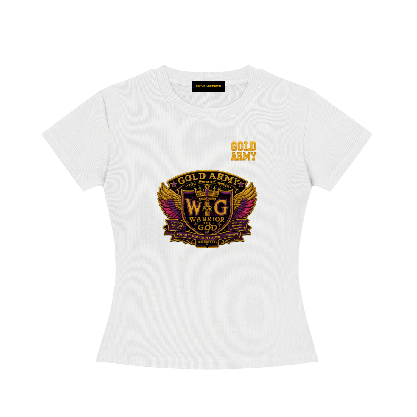 ウィメンズ スリムフィット クルーネックTシャツ