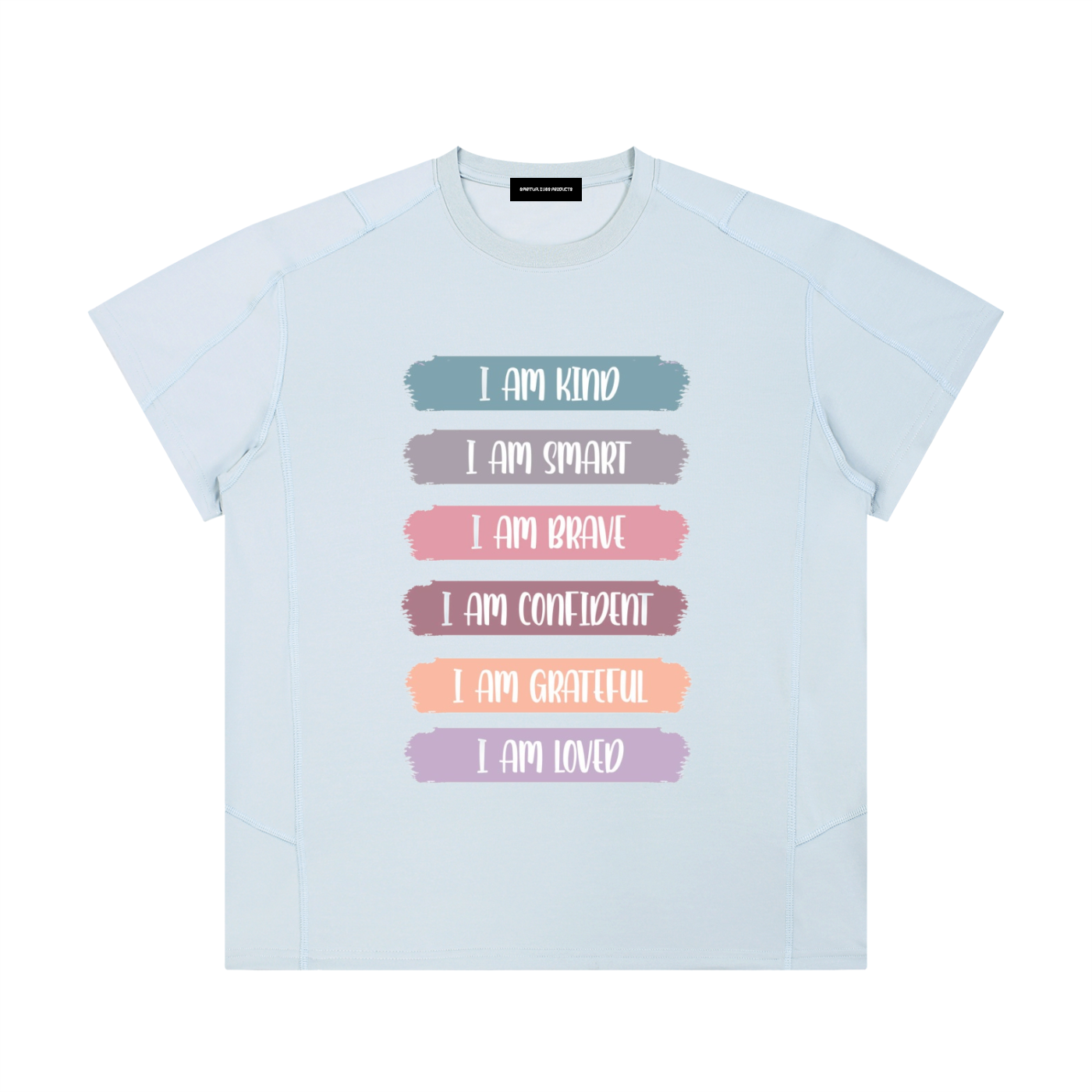 Unisex Contrast Stitch  Regular Fit T-Shirt