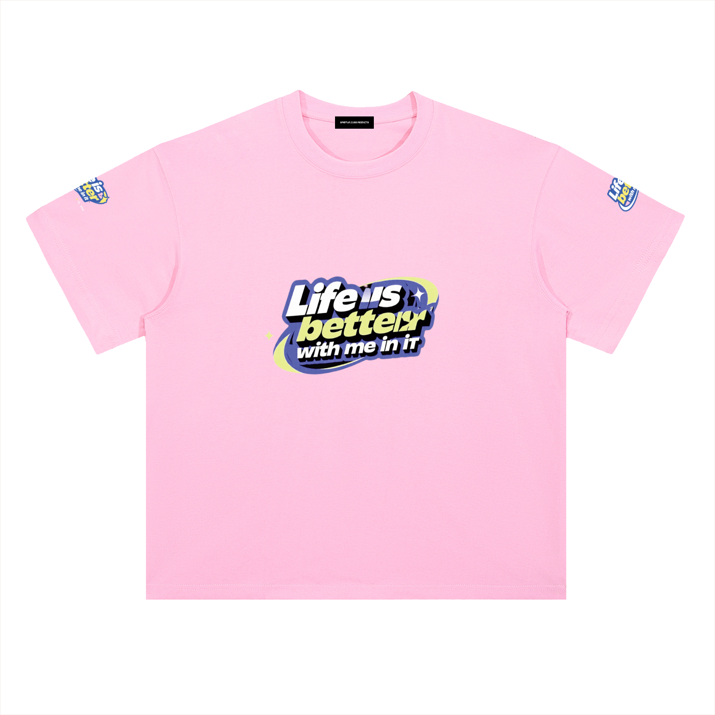 Heavyweight Drop Shoulder Cotton T-Shirt