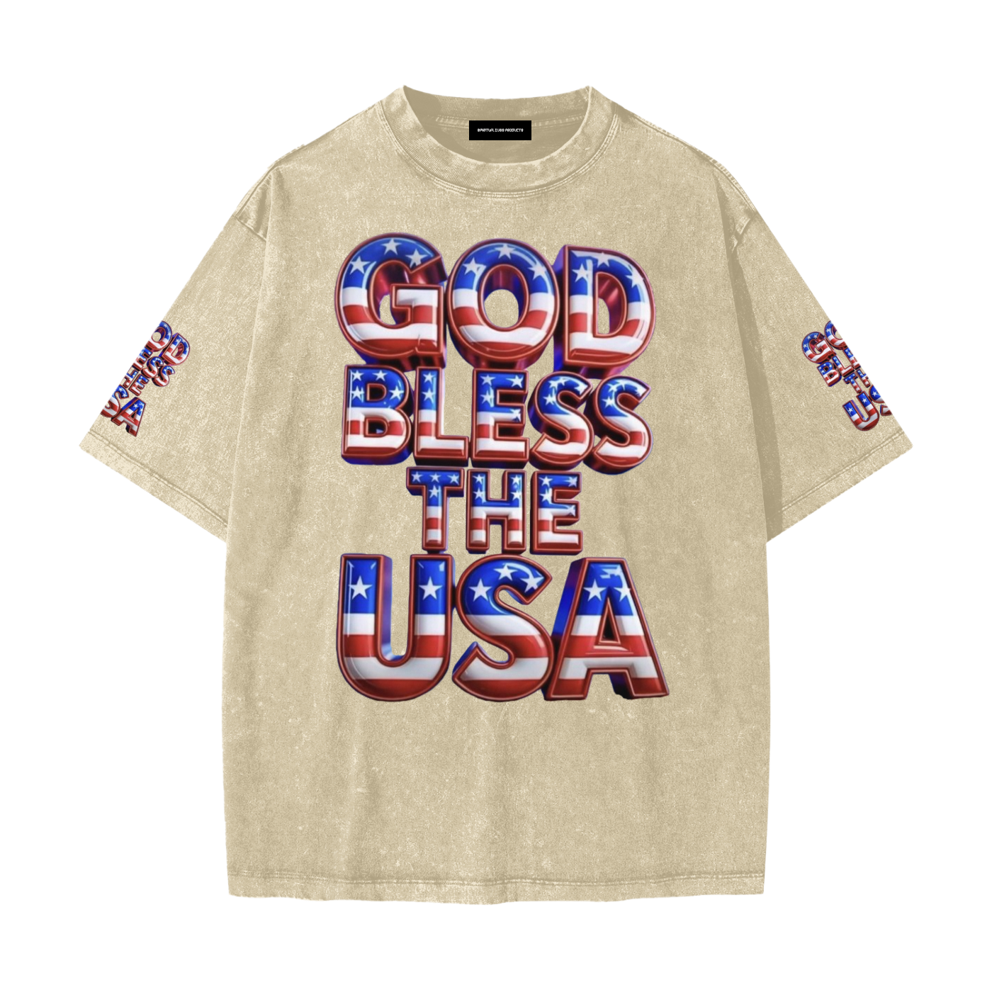 Heavyweight Snow Washed T-Shirt