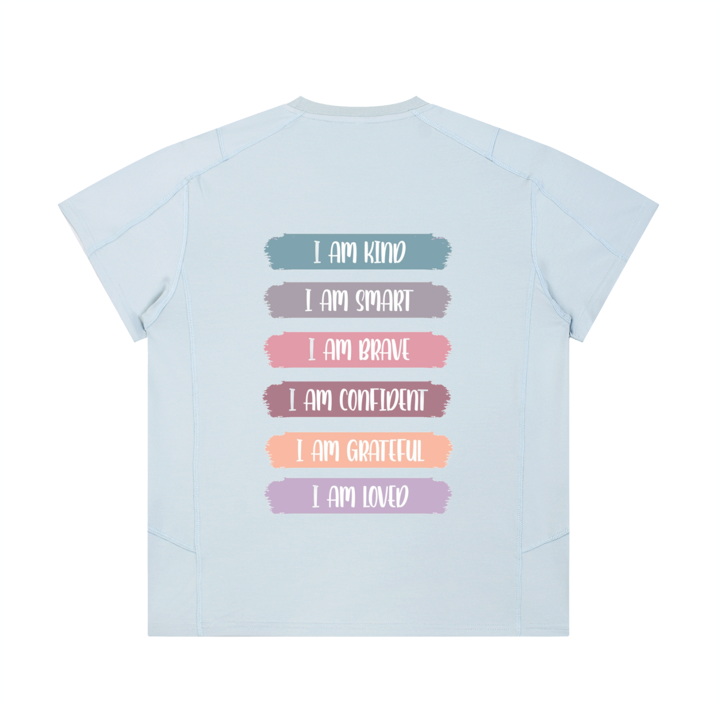 Unisex Contrast Stitch  Regular Fit T-Shirt