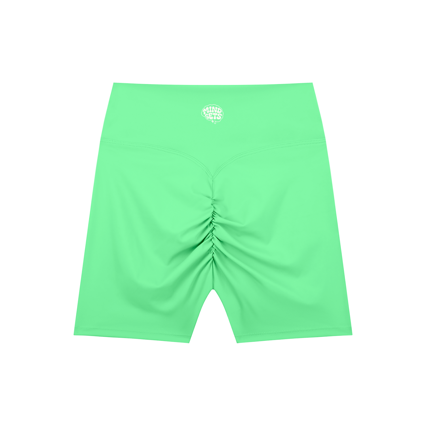 High-Waisted Blend Biker Shorts