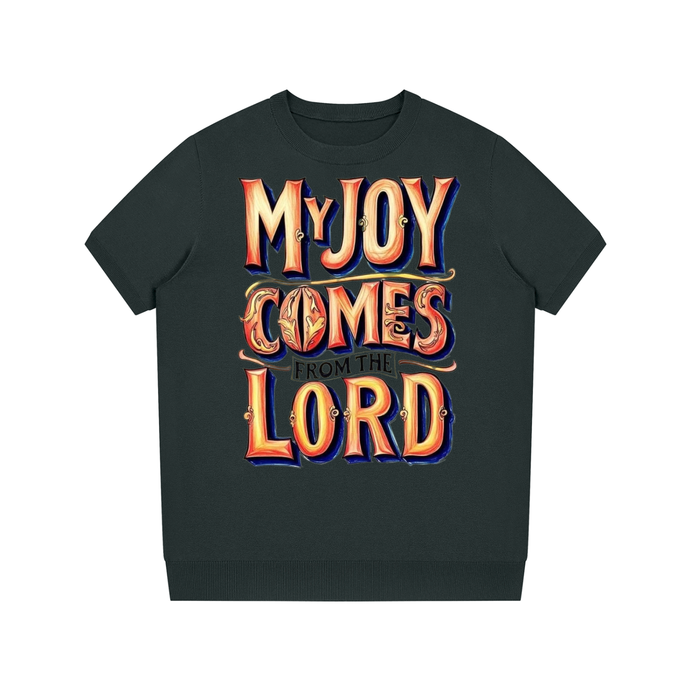 Unisex Crewneck Knit T-Shirt
