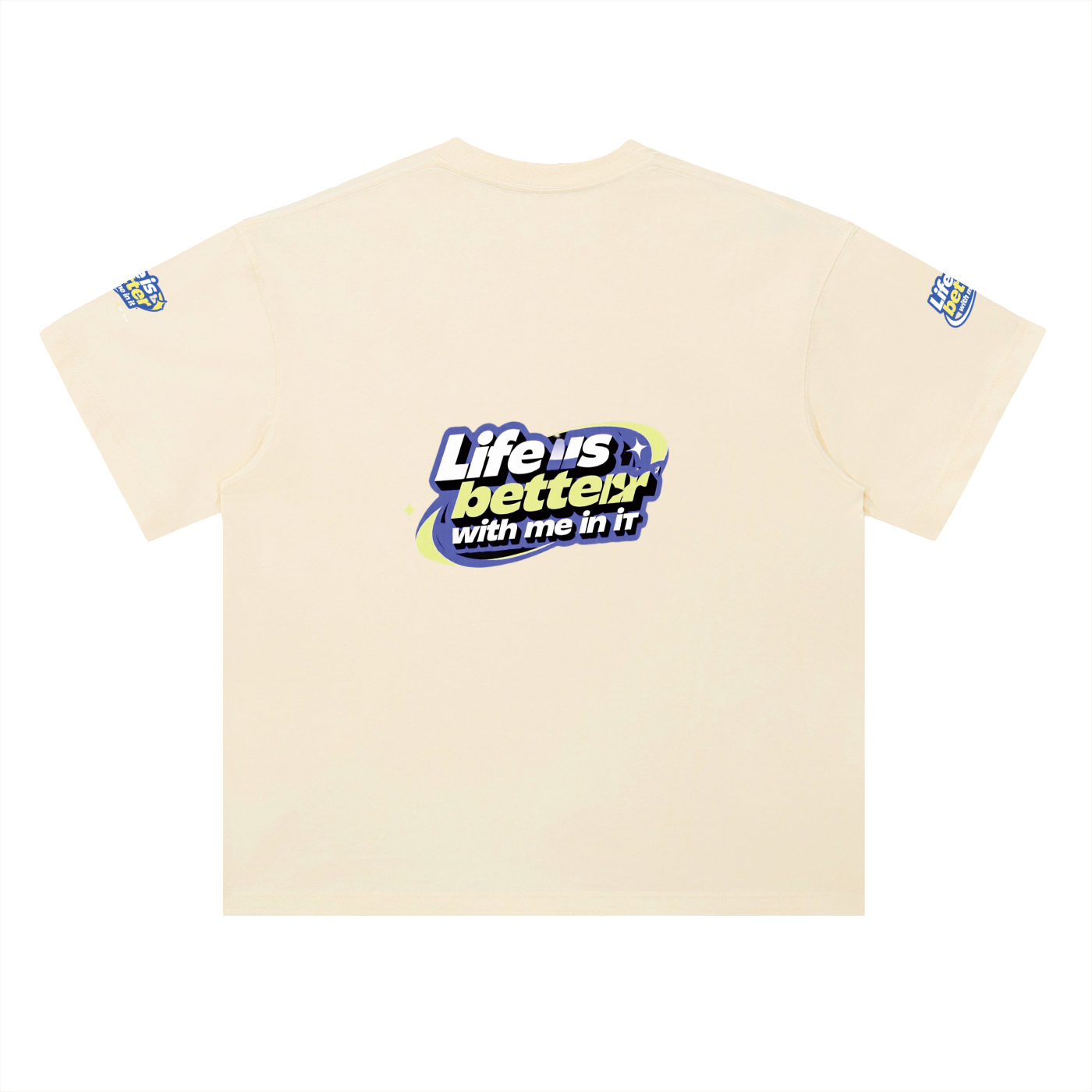 Heavyweight Drop Shoulder Cotton T-Shirt