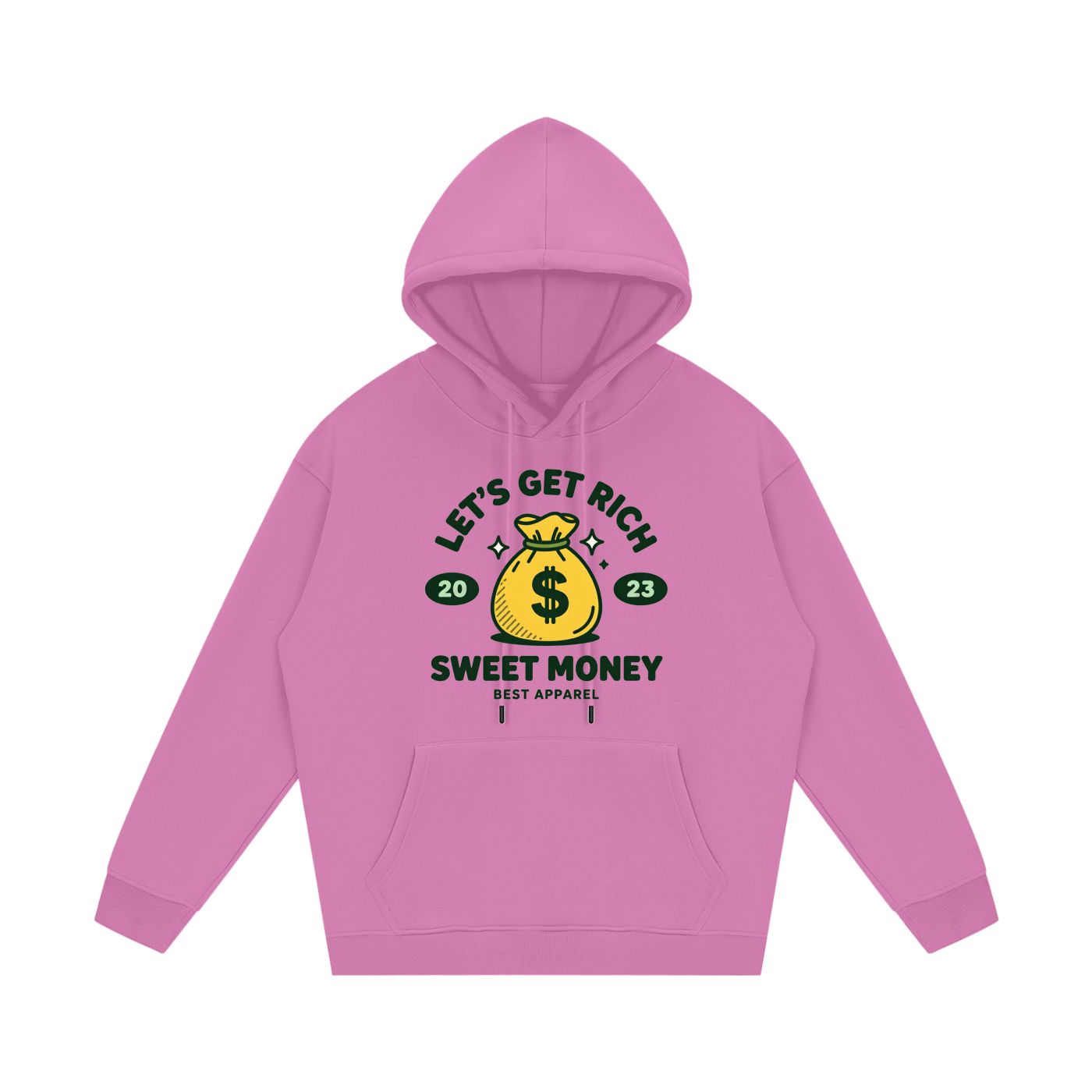 Streetwear Unisex Fleece Hoodie