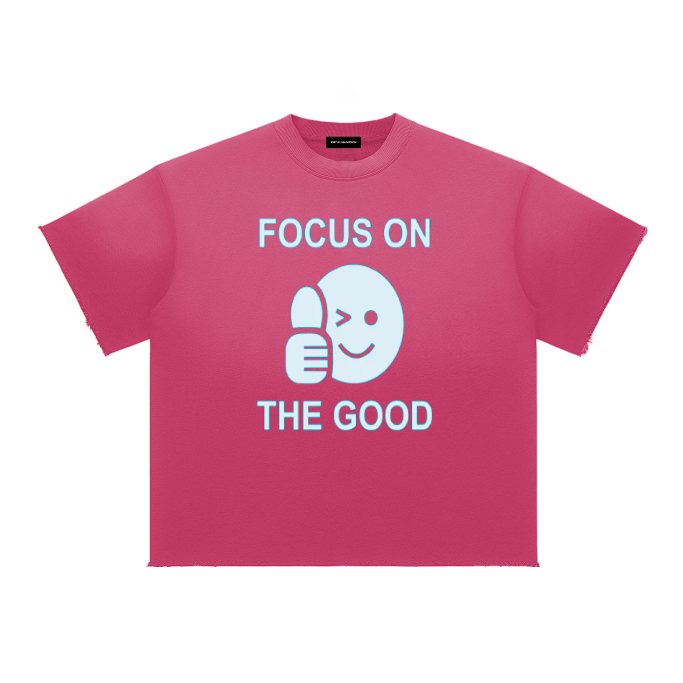 Sun Fade Raw Edge T-Shirt