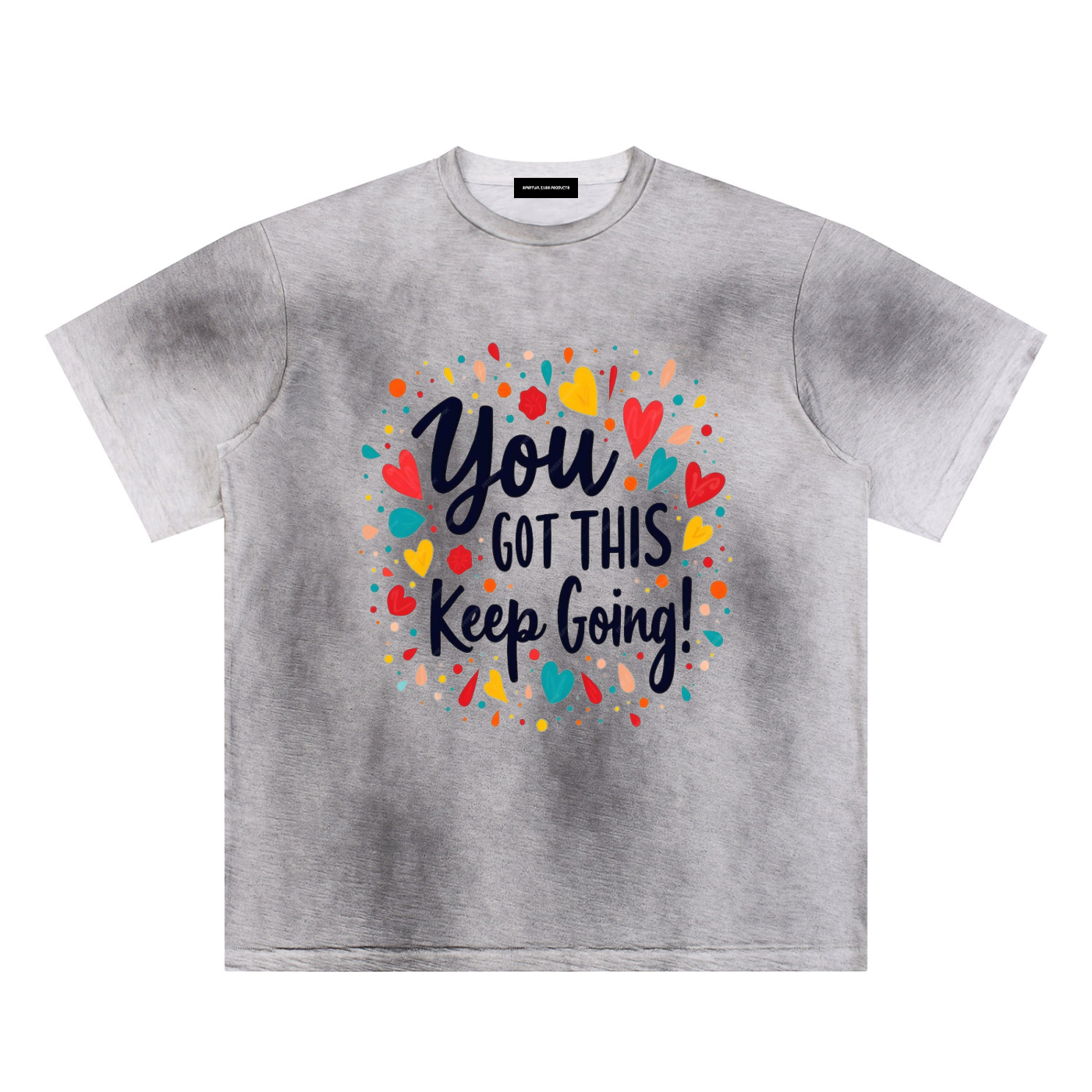 Sun Fade Hand-Painted T-Shirt