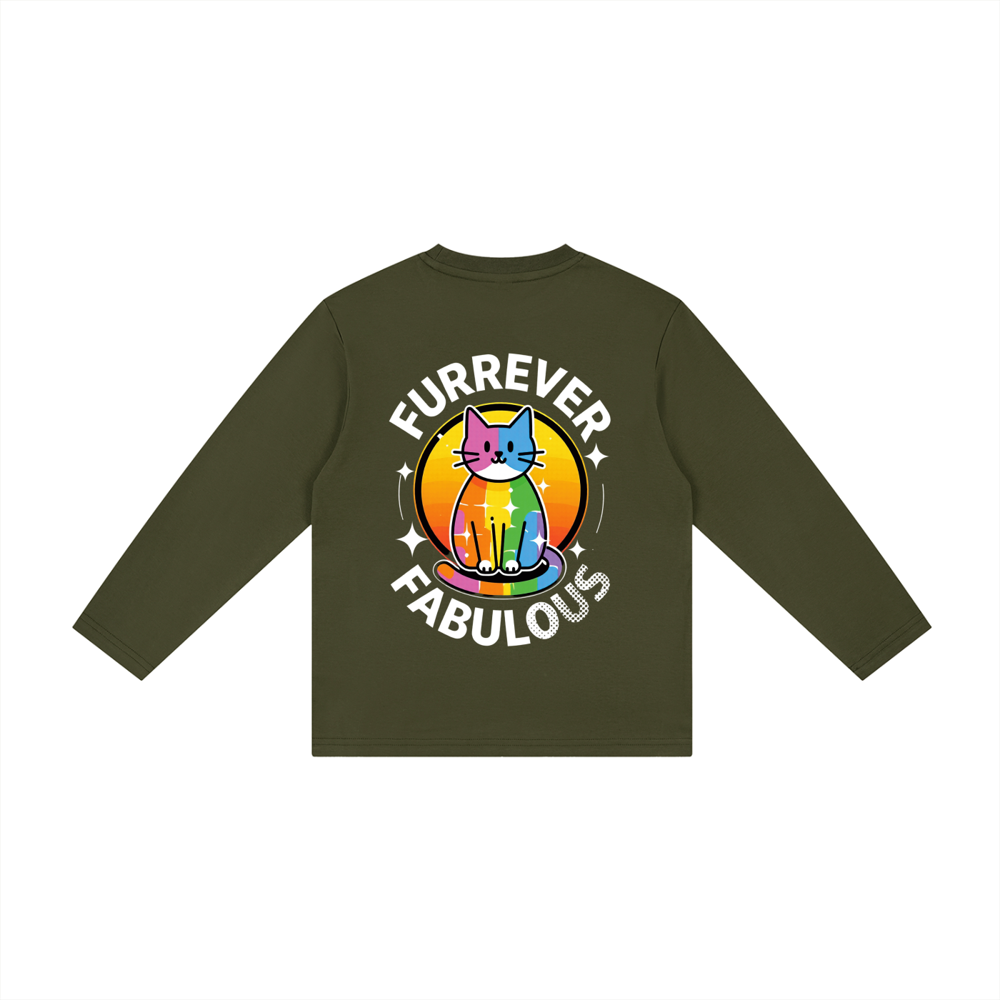 Kid's Drop Shoulder Long Sleeve T-Shirt