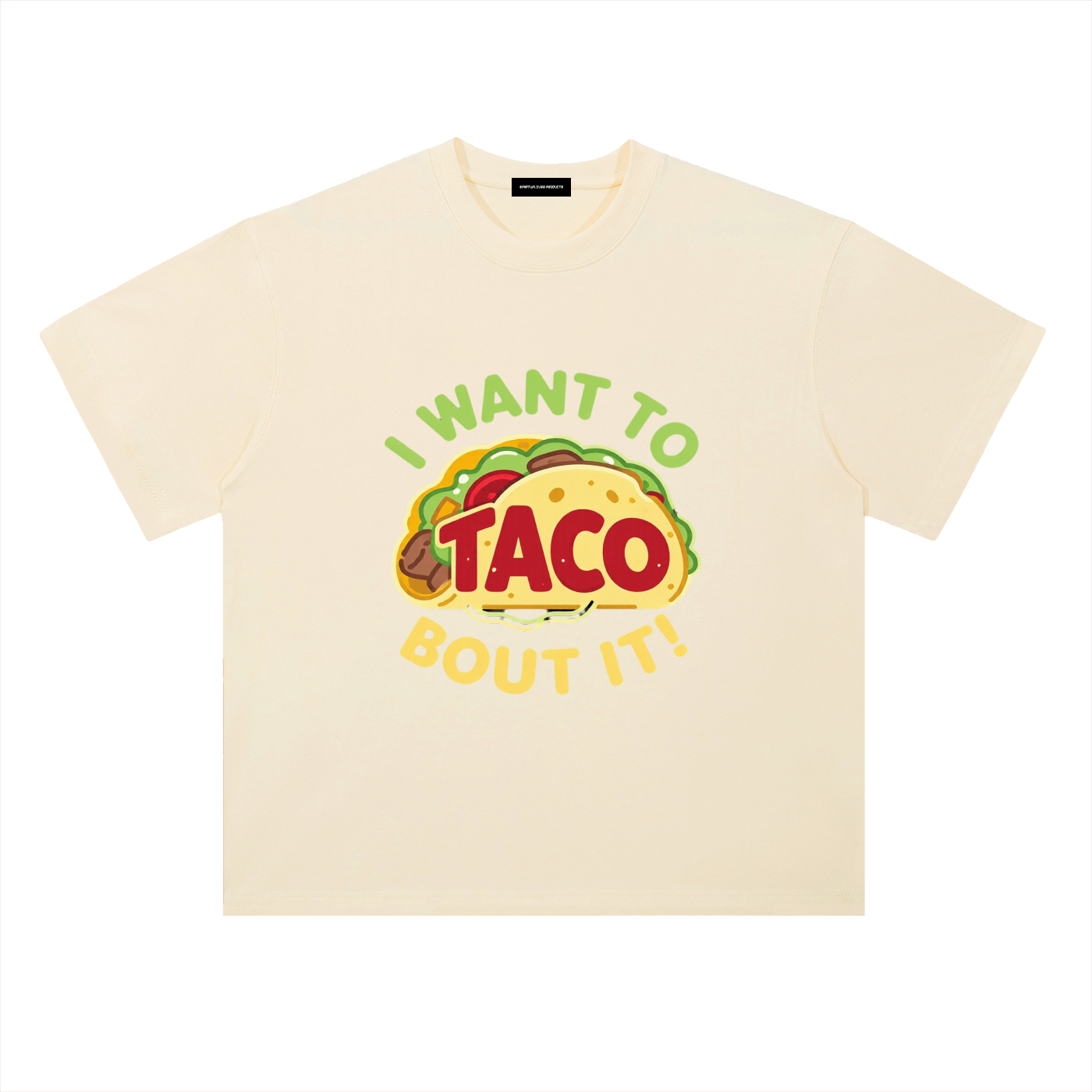 Heavyweight Drop Shoulder Cotton T-Shirt