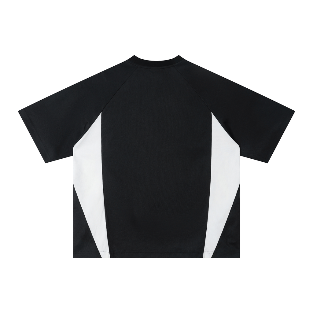 Unisex Color Block Quick-Dry T-Shirt