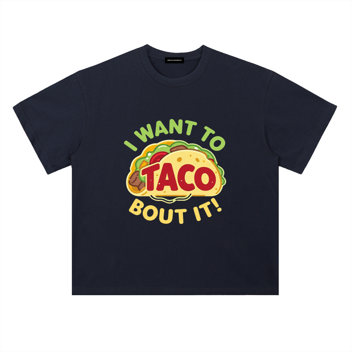 Heavyweight Drop Shoulder Cotton T-Shirt