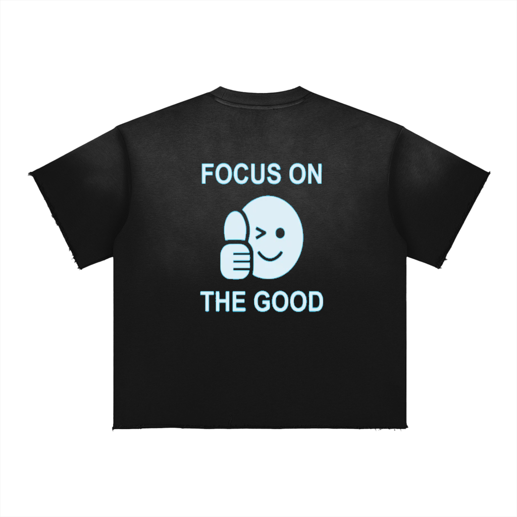 Sun Fade Raw Edge T-Shirt