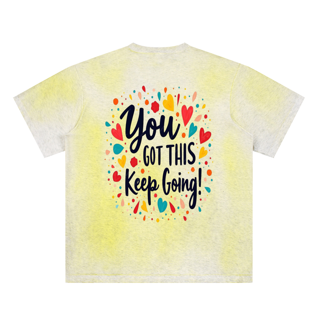 Sun Fade Hand-Painted T-Shirt
