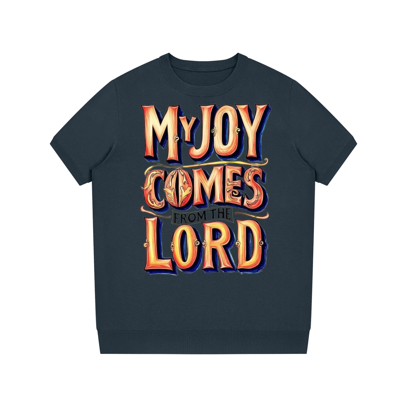 Unisex Crewneck Knit T-Shirt