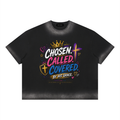 Unisex Boxy Sunfade Vintage Wash T-Shirt