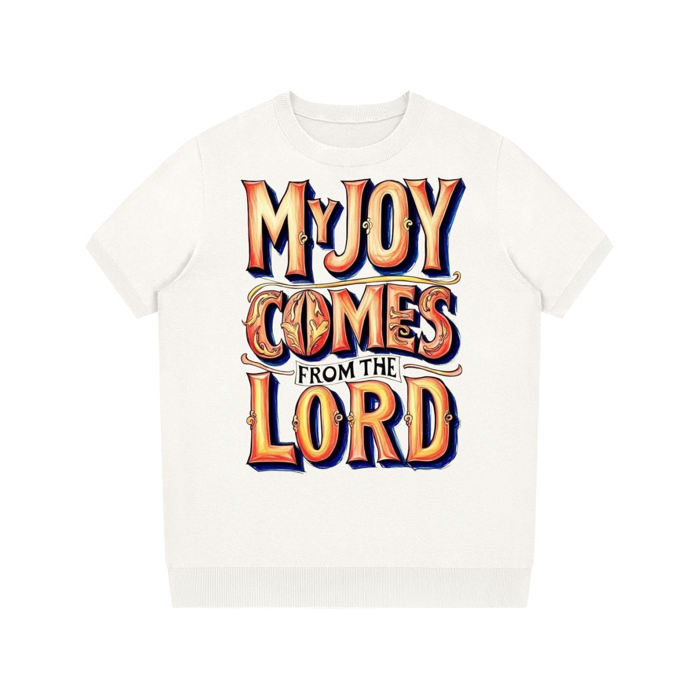 Unisex Crewneck Knit T-Shirt