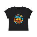 Women's Slim-Fit Cropped T-Shirt