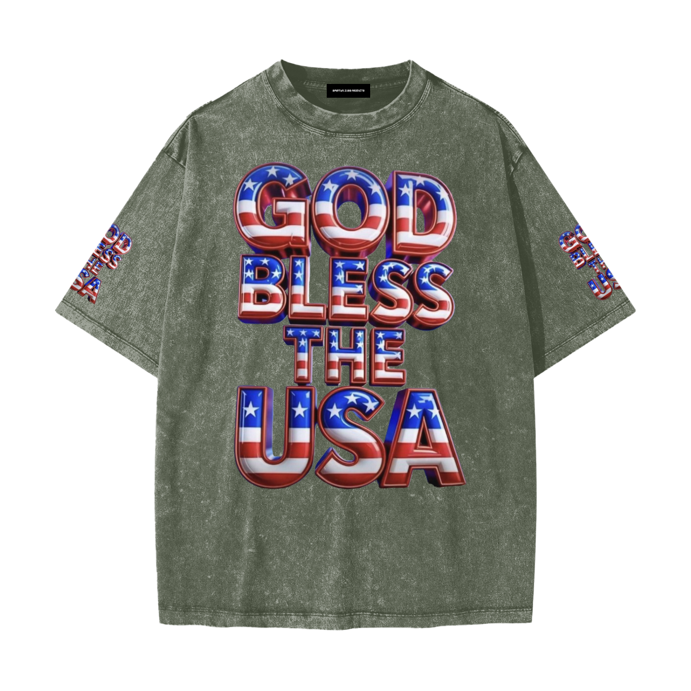 Heavyweight Snow Washed T-Shirt