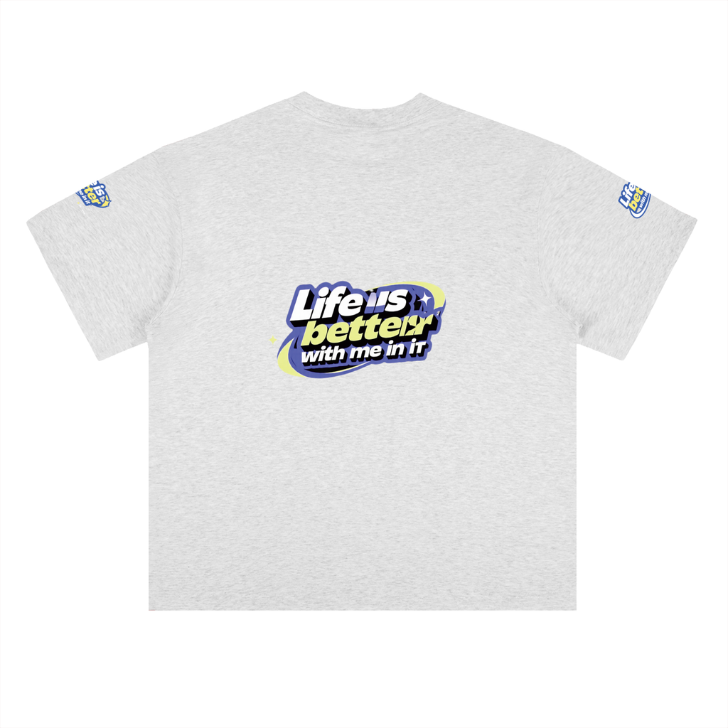 Heavyweight Drop Shoulder Cotton T-Shirt
