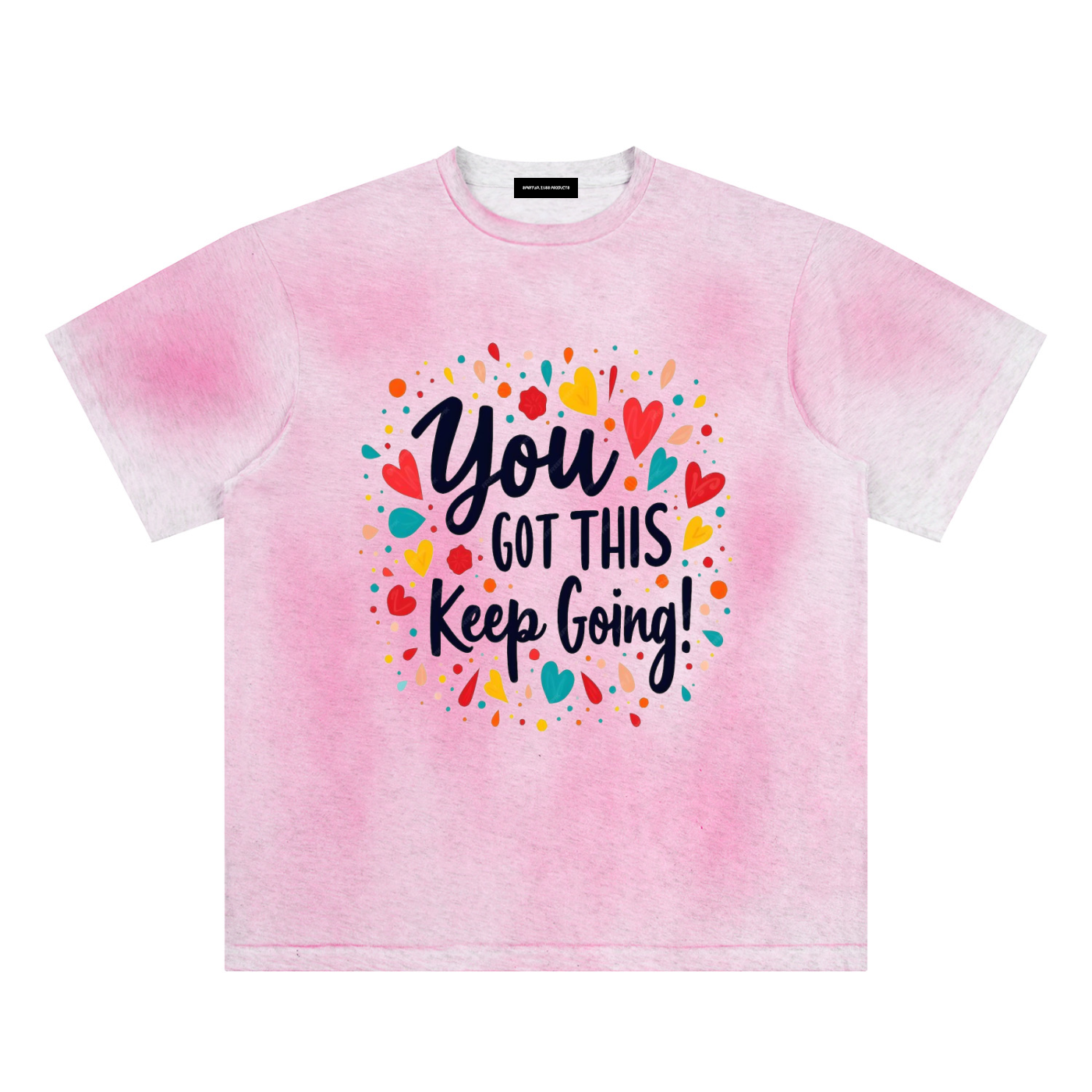 Sun Fade Hand-Painted T-Shirt