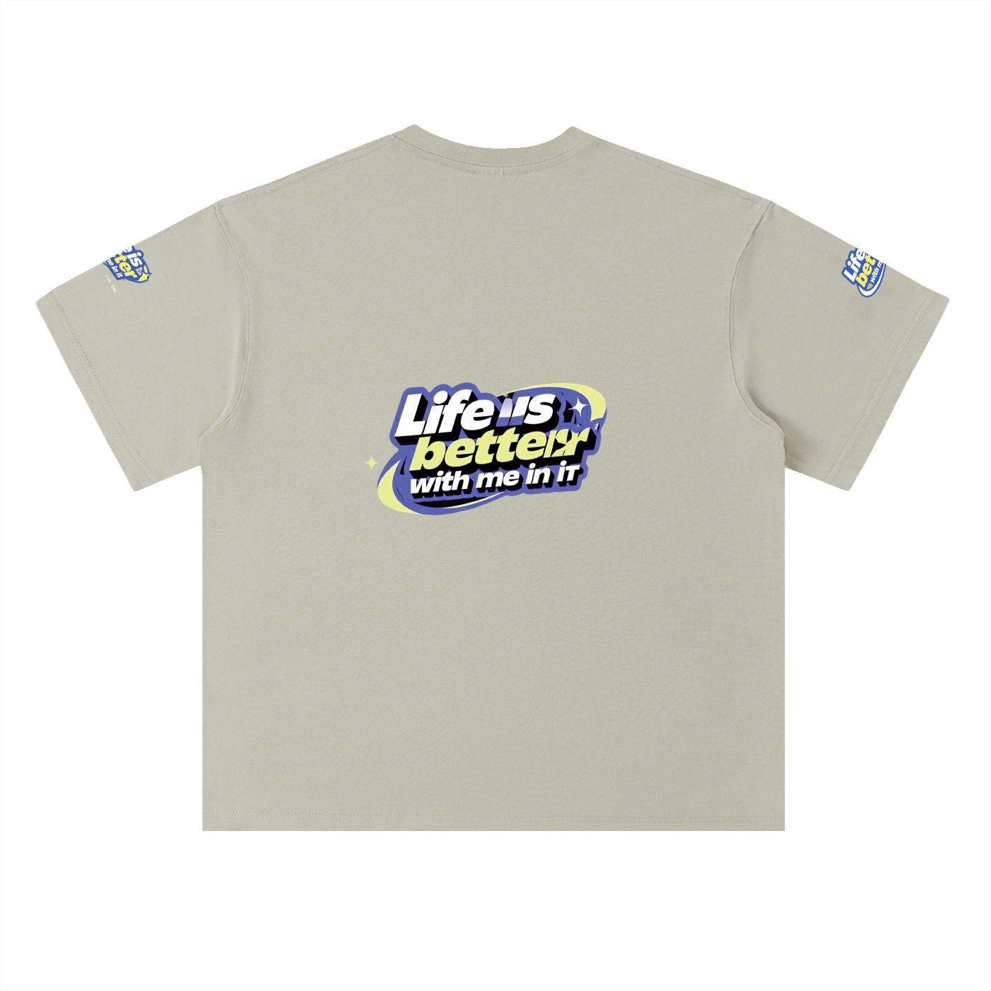 Heavyweight Drop Shoulder Cotton T-Shirt
