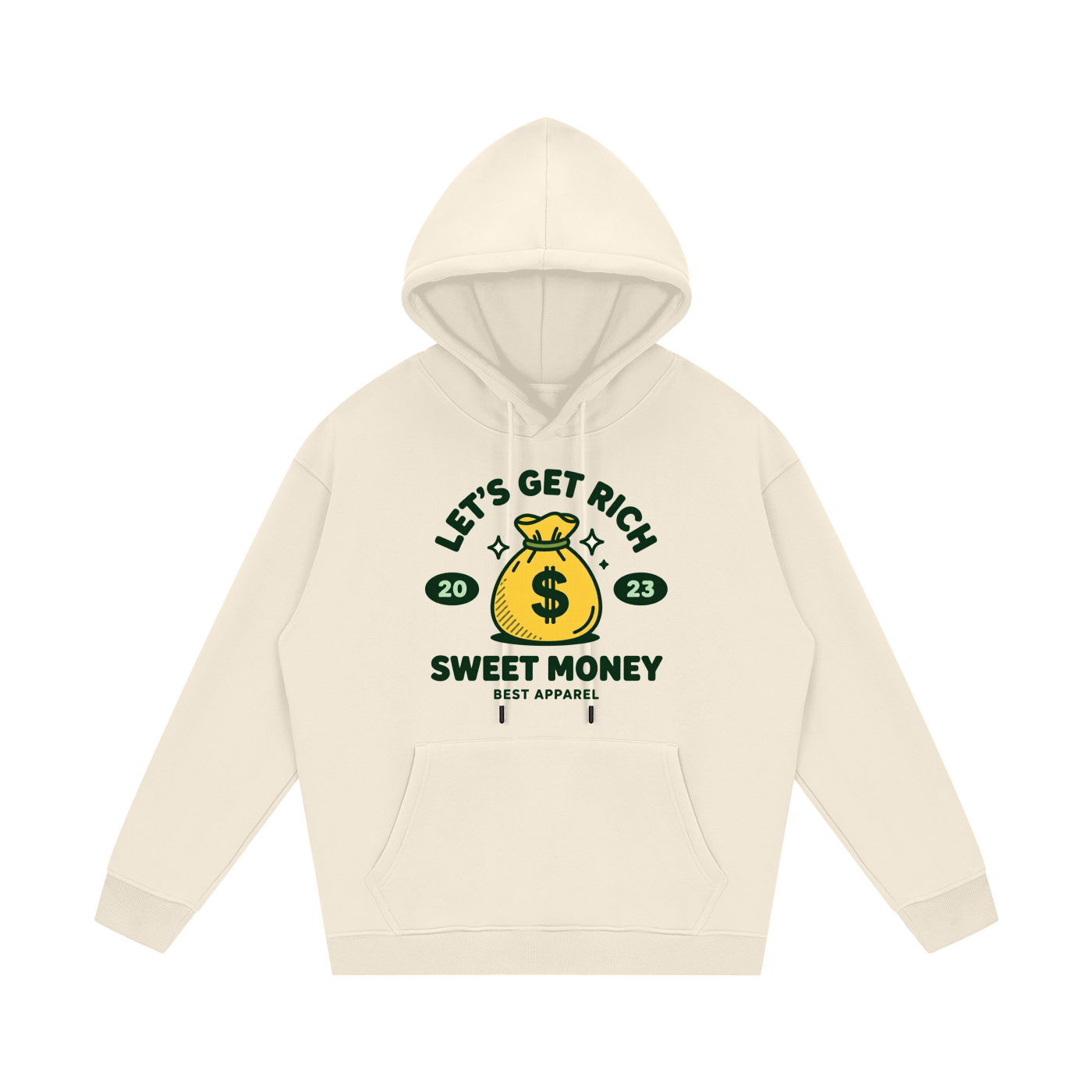 Streetwear Unisex Fleece Hoodie
