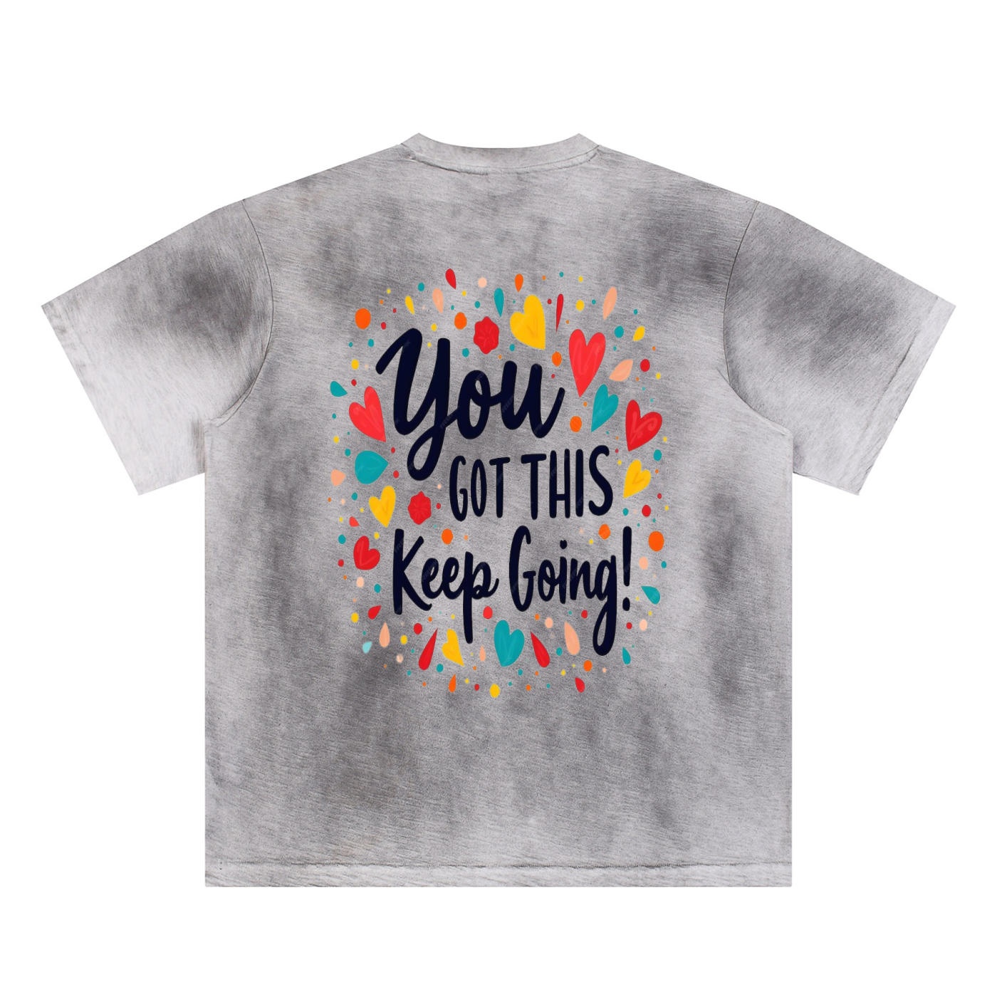 Sun Fade Hand-Painted T-Shirt