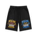 Mineral Wash Waffle Knit Shorts