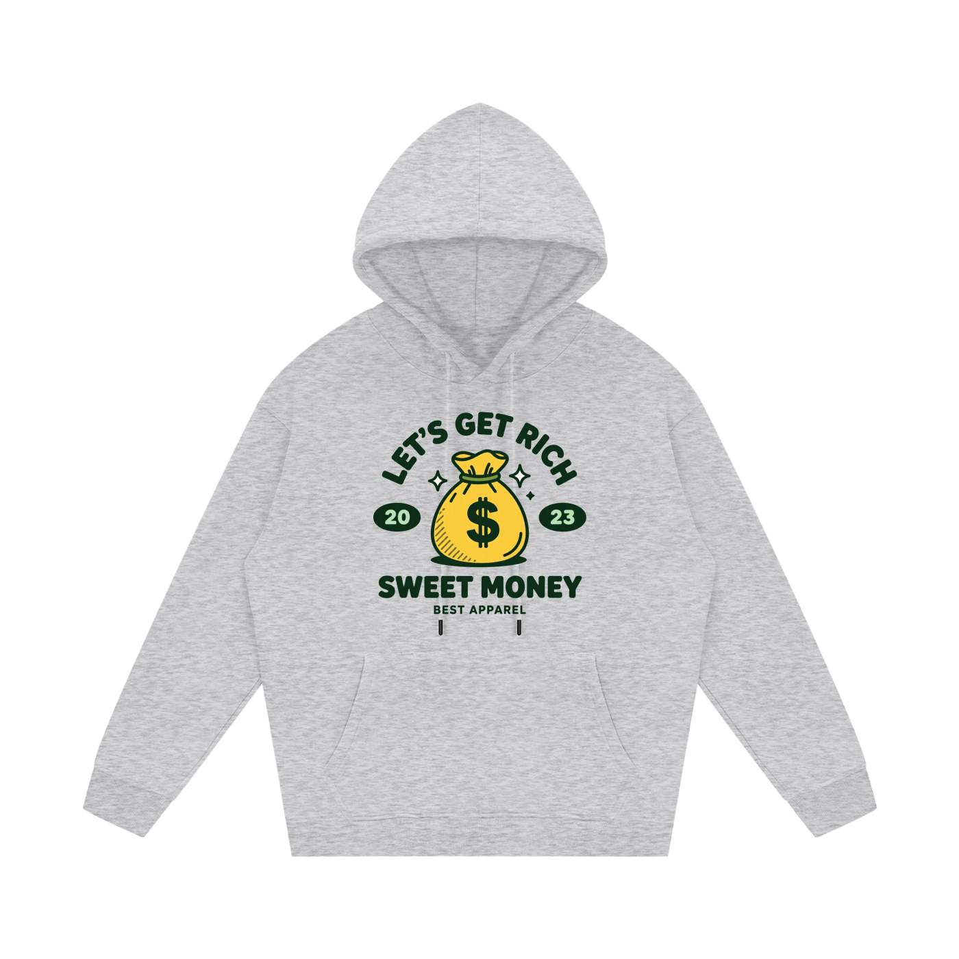 Streetwear Unisex Fleece Hoodie