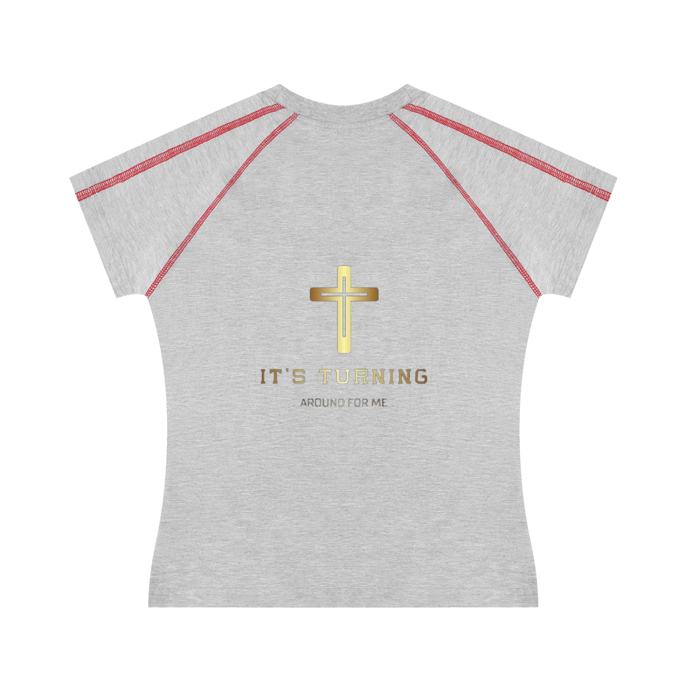 Women's Contrast Stitch Raglan T-Shirt