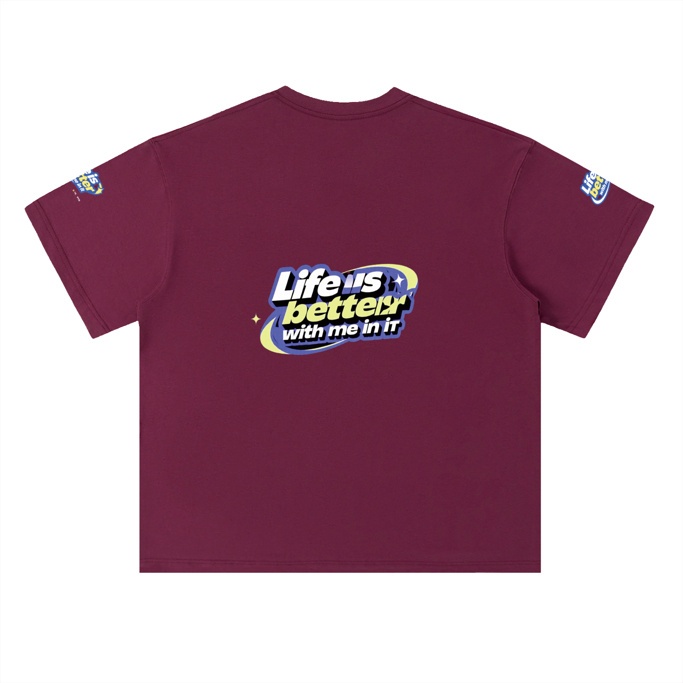 Heavyweight Drop Shoulder Cotton T-Shirt