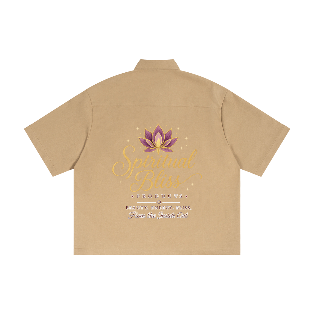 Unisex Boxy Heavyweight Short Sleeve Shirt