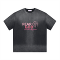 “I” Shape Gradient Washed T-Shirt
