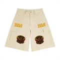 Unisex Woven Cargo Shorts