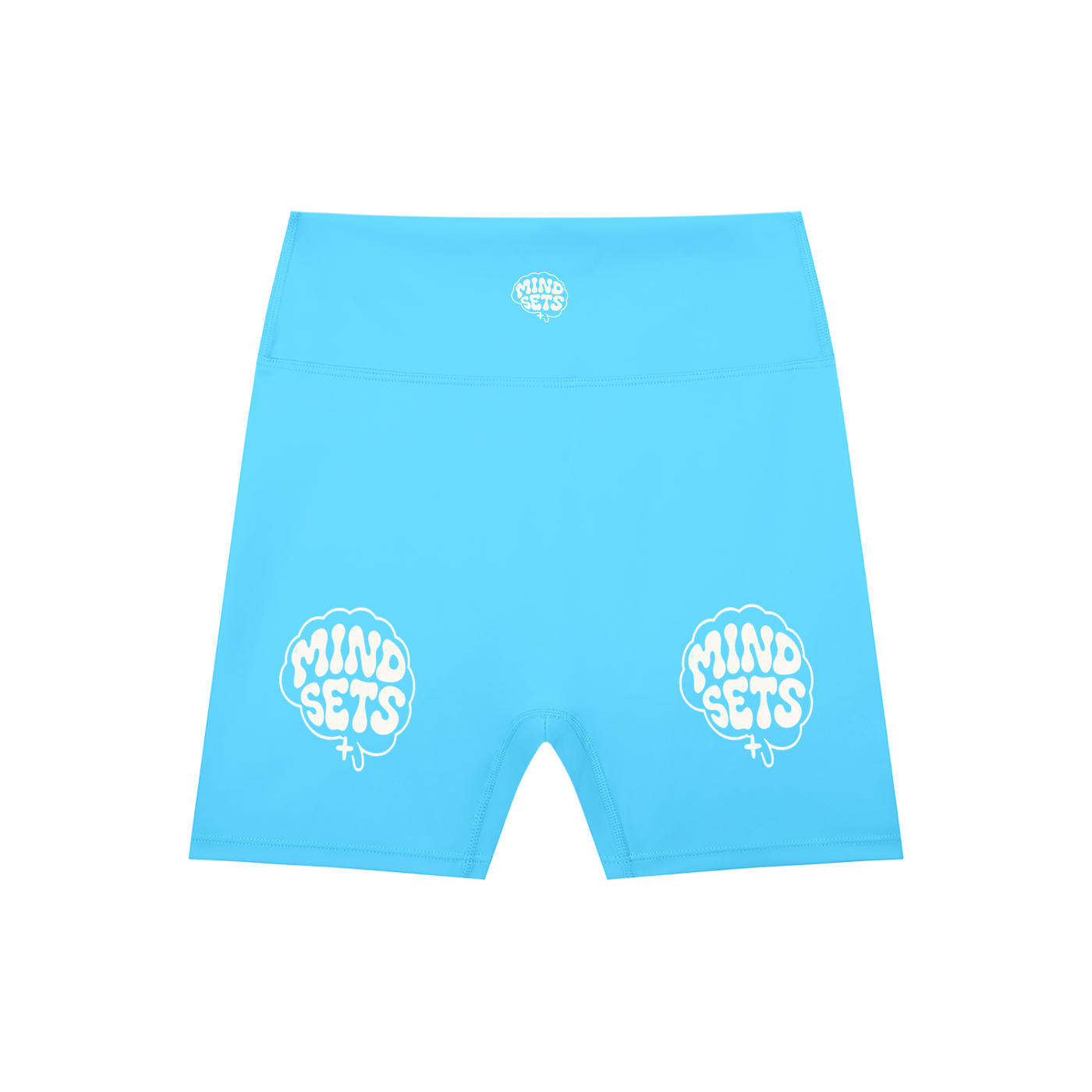 High-Waisted Blend Biker Shorts