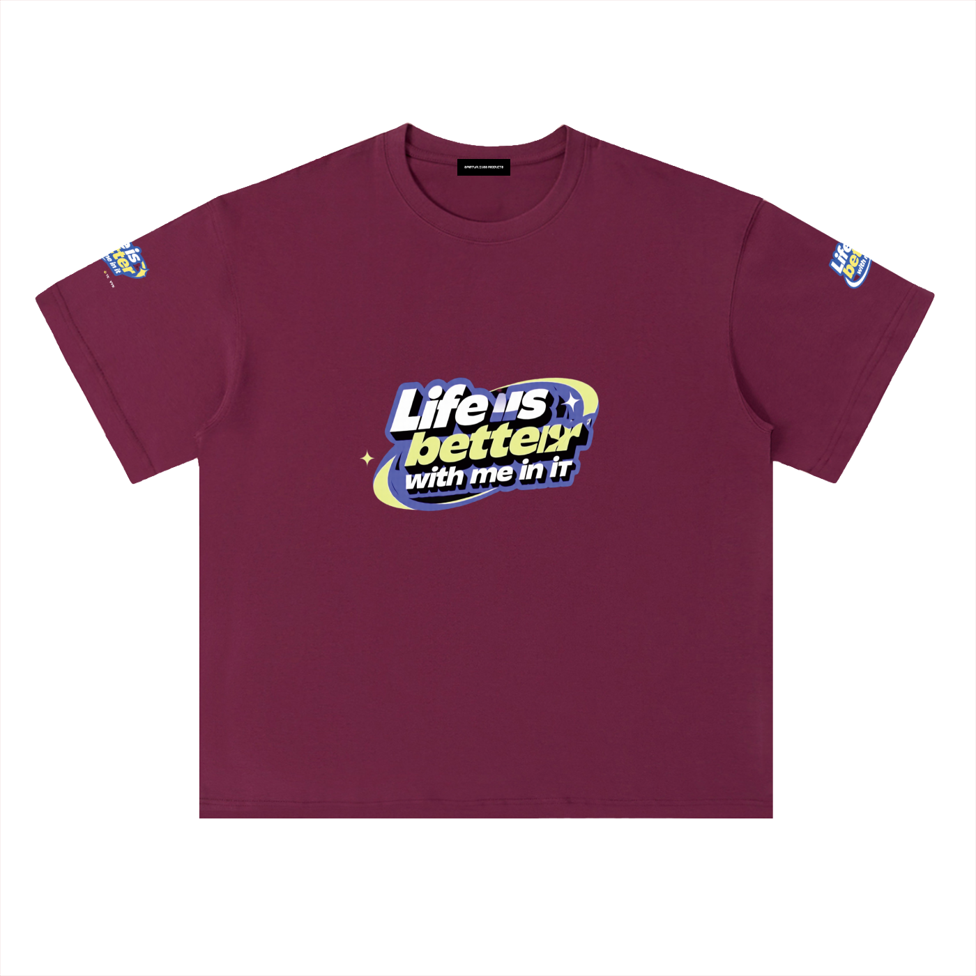 Heavyweight Drop Shoulder Cotton T-Shirt
