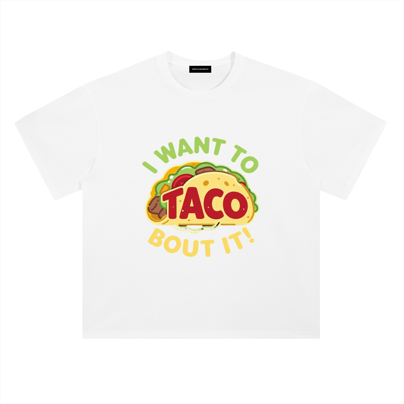 Heavyweight Drop Shoulder Cotton T-Shirt