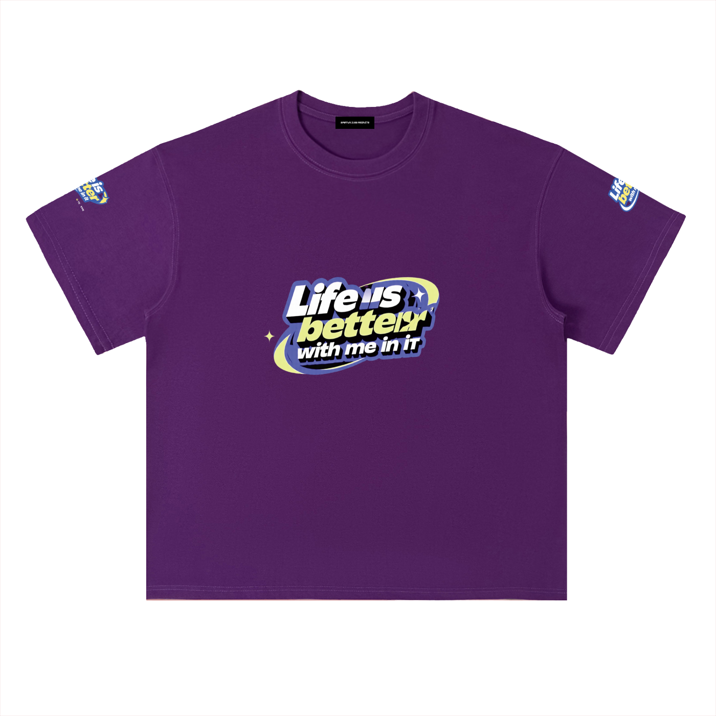 Heavyweight Drop Shoulder Cotton T-Shirt