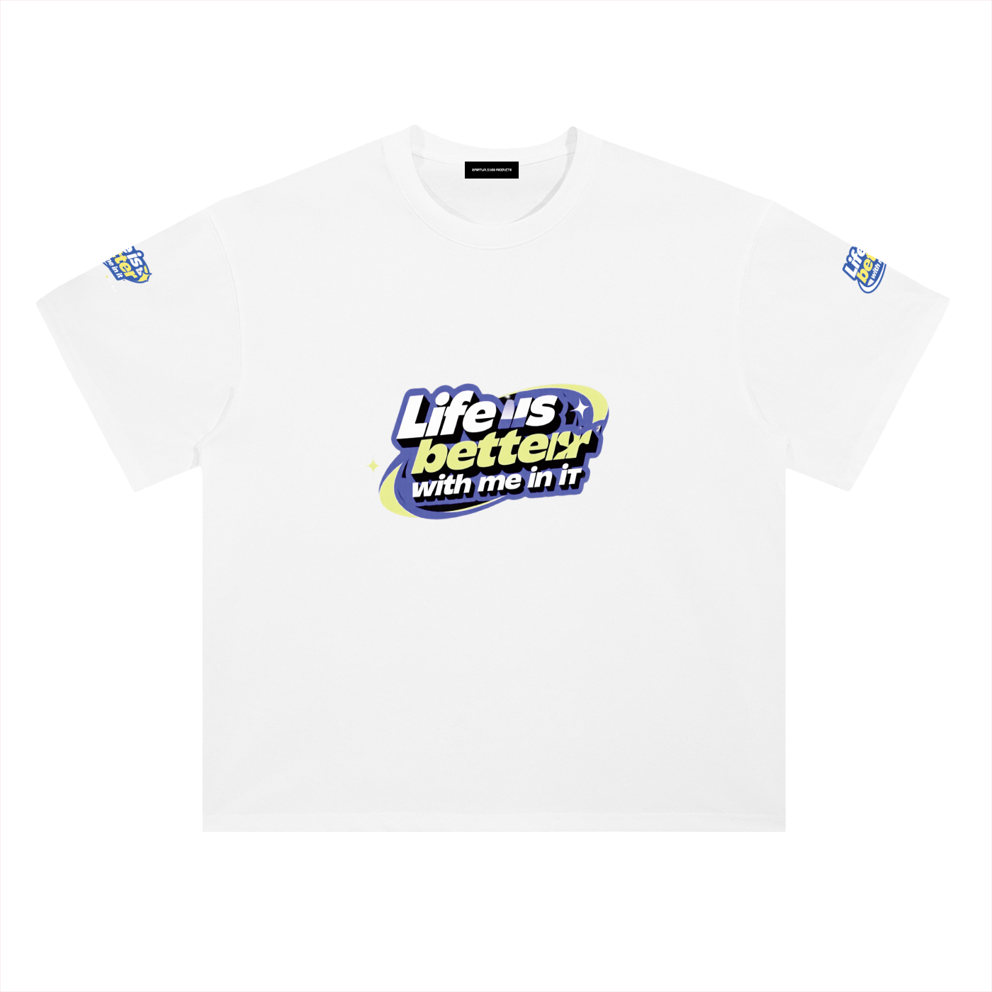 Heavyweight Drop Shoulder Cotton T-Shirt