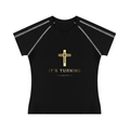 Women's Contrast Stitch Raglan T-Shirt