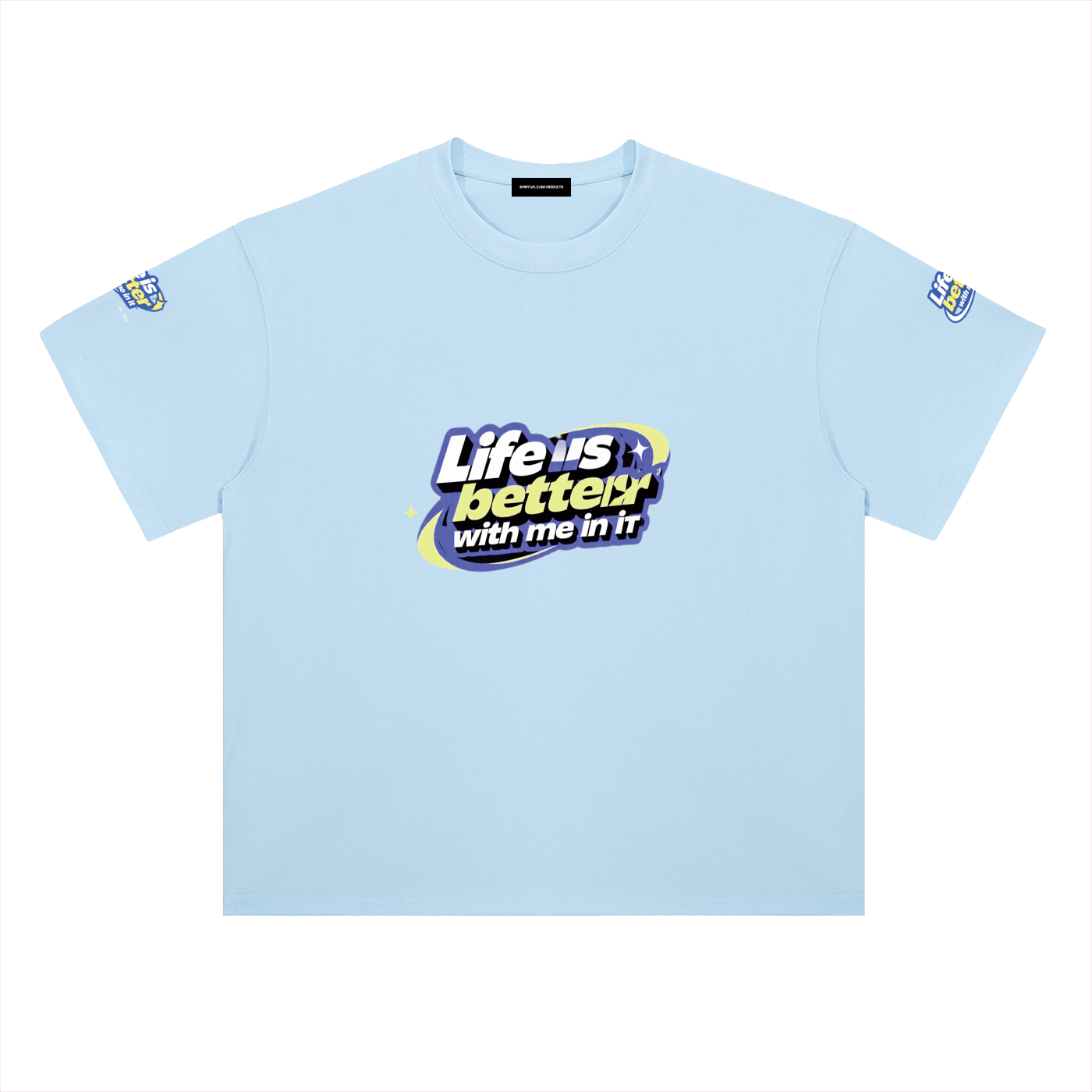 Heavyweight Drop Shoulder Cotton T-Shirt