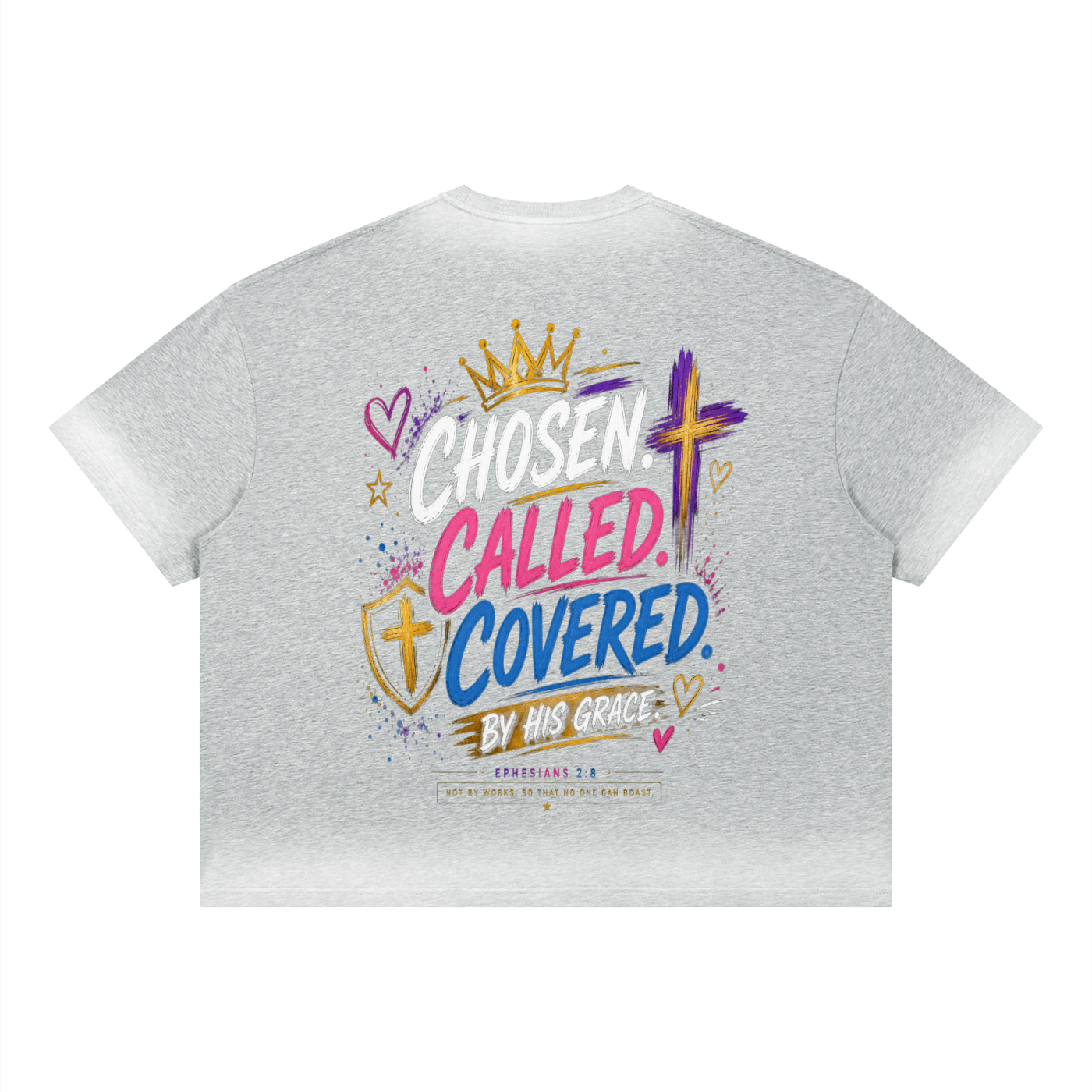 Unisex Boxy Sunfade Vintage Wash T-Shirt