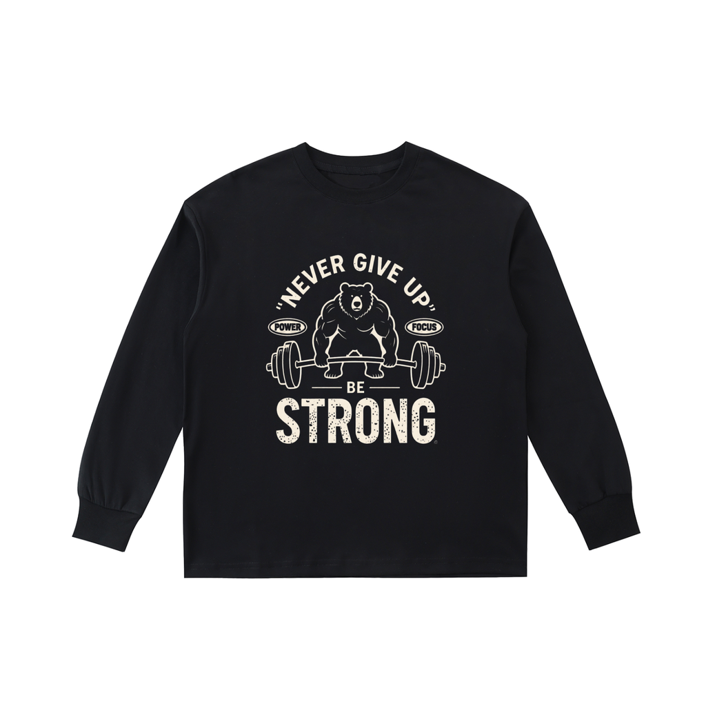Kids' Quick-Dry Cotton Long-Sleeve Tee