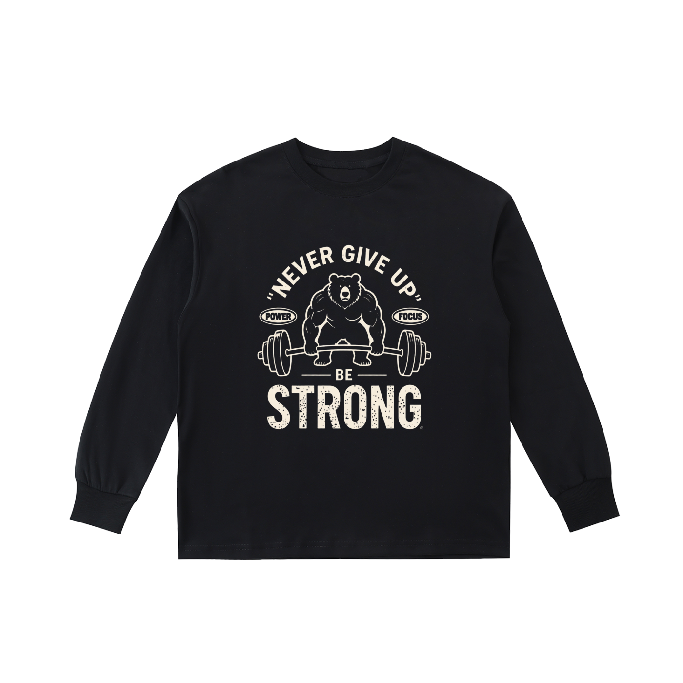 Kids' Quick-Dry Cotton Long-Sleeve Tee